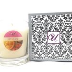 candle with jewelry inside