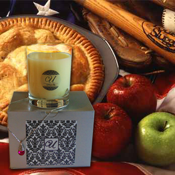 apple pie candle