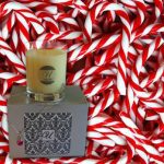 candy cane candle