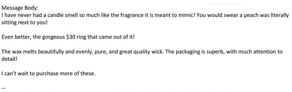 Unrivaled Candles Amazon Reviews