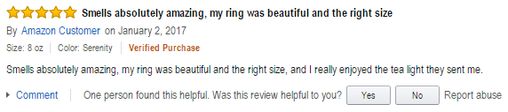 Unrivaled Candles Amazon Reviews