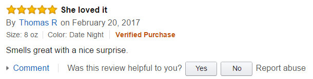 Amazon Reviews in Unrivaled Candles