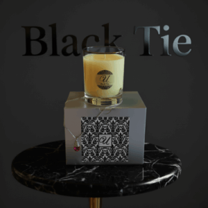 Black Tie Jewelry Candle