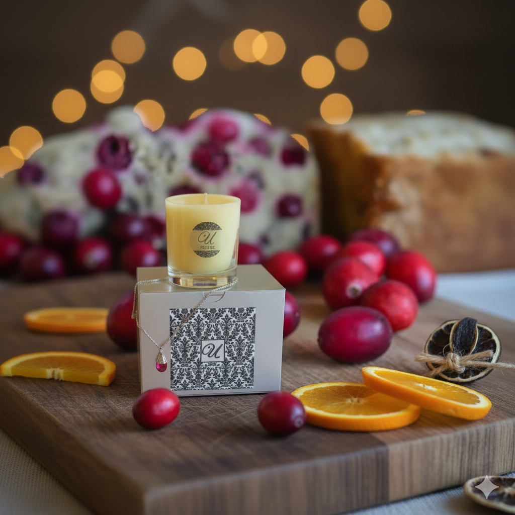 Cran Orange Jewelry Candle