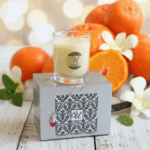 Orange Vanilla Jewelry Candle